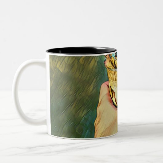 Tasse 2 Couleurs crème glacée froide cool (Gauche)