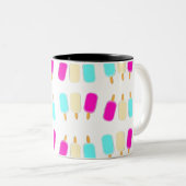 Tasse 2 Couleurs crème glglace trois couleurs (Devant droit)