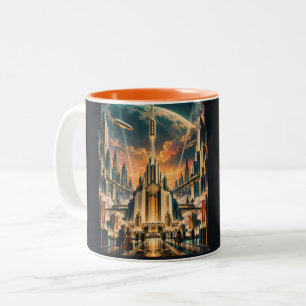 Tasse 2 Couleurs Crépuscule à la porte orbitale