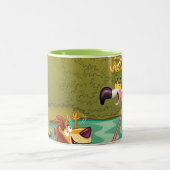 Tasse 2 Couleurs Crépuscule au trou d'eau (Centre)