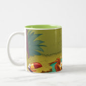 Tasse 2 Couleurs Crépuscule au trou d'eau (Gauche)