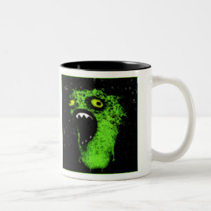 Tasse 2 Couleurs Cri perçant vert