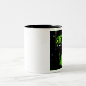 Tasse 2 Couleurs Cri perçant vert (Centre)