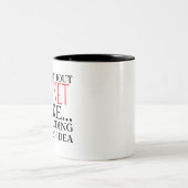 Tasse 2 Couleurs cricket (Centre)