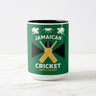 Tasse 2 Couleurs Cricket jamaïcain