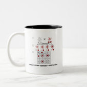 Tasse 2 Couleurs Crise à travers une génération (Carré Punnett) (Gauche)