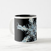 Tasse 2 Couleurs Cristal stellaire de neige (Devant gauche)
