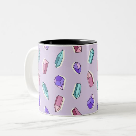 Tasse 2 Couleurs Cristaux (Devant gauche)