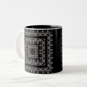 Tasse 2 Couleurs cristaux de perles de bijoux sans Seamless parties