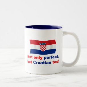 Tasse 2 Couleurs Croate parfait