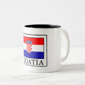 Tasse 2 Couleurs Croatie (Devant droit)