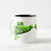Tasse 2 Couleurs Croc (Devant gauche)