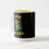 Tasse 2 Couleurs Croc Et Rouleau (Devant gauche)
