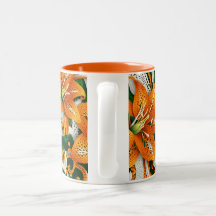 Crochet Lily Tigre Orange