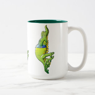 Tasse 2 Couleurs Crocodile de plongée