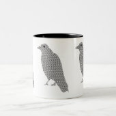 Tasse 2 Couleurs Croisement, dessin à partir de lettres (Centre)