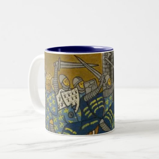 Tasse 2 Couleurs Croisés (Devant gauche)