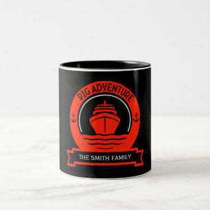 Tasse 2 Couleurs Croisière mondiale