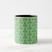 Tasse 2 Couleurs Croix chrétienne typique (Centre)