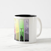 Tasse 2 Couleurs Croix de la foi (Devant droit)