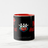 Tasse 2 Couleurs Croix et papillons non honteux gotGod316.com (Centre)