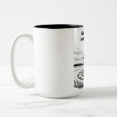 TASSE 2 COULEURS CROP CIRCLES (Gauche)
