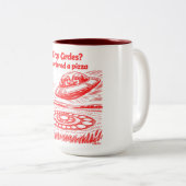 TASSE 2 COULEURS CROP CIRCLES (Devant droit)