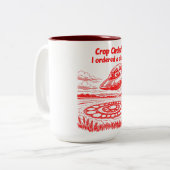 TASSE 2 COULEURS CROP CIRCLES (Devant gauche)