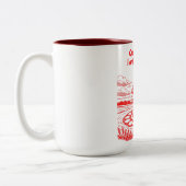TASSE 2 COULEURS CROP CIRCLES (Gauche)
