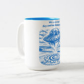 TASSE 2 COULEURS CROP CIRCLES (Devant gauche)