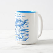 TASSE 2 COULEURS CROP CIRCLES (Devant droit)