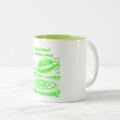 TASSE 2 COULEURS CROP CIRCLES (Devant droit)