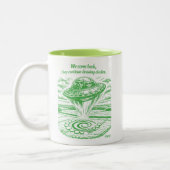 TASSE 2 COULEURS CROP CIRCLES (Gauche)