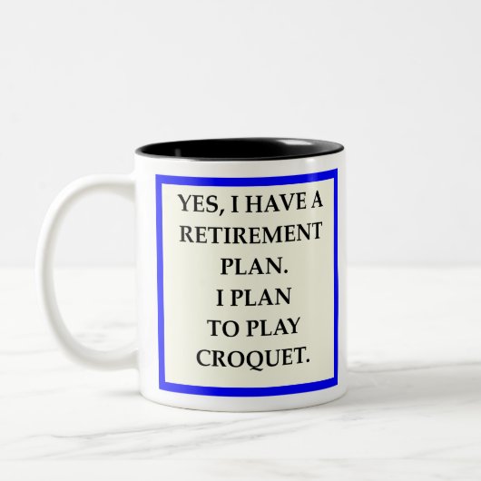 TASSE 2 COULEURS CROQUET (Gauche)