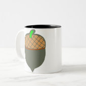 Tasse 2 Couleurs Croquis Acorn (Devant gauche)