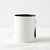 Tasse 2 Couleurs Crow girl-Mug (Centre)