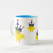 Tasse 2 Couleurs ☘ Crowned Irish Queen (Devant gauche)