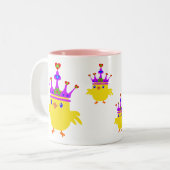 Tasse 2 Couleurs ☘ Crowned Irish Queen (Devant gauche)