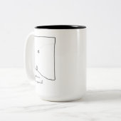 Tasse 2 Couleurs Croyez en vous-même (Devant gauche)