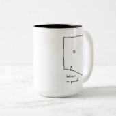 Tasse 2 Couleurs Croyez en vous-même (Devant droit)