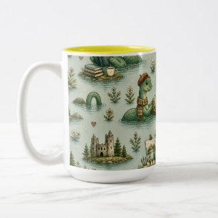Tasse 2 Couleurs Cryptides confortables Nessie Monstre du Loch Ness