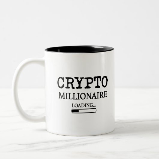 Tasse 2 Couleurs Crypto Millionaire Chargement (Gauche)