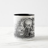 Tasse 2 Couleurs Cthulhu Fhtagn (Centre)