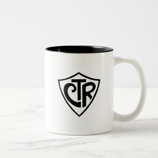 Tasse 2 Couleurs CTR de Caneca (Droit)