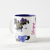 Tasse 2 Couleurs Ctrl + Alt + Tapis | Drôle Programmer & Nap Love (Devant gauche)
