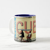 TASSE 2 COULEURS CUBA ! (Devant gauche)