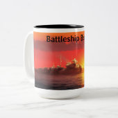 Tasse 2 Couleurs Cuirassé Bismarck (Devant gauche)