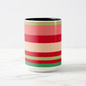 Tasse 2 Couleurs Cuisine aux fruits de pastèque mignonne (Centre)