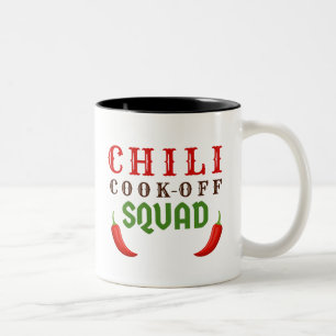 Tasse 2 Couleurs Cuisine Concours Chili Cook Off Squad