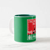 Tasse 2 Couleurs Cuisine italienne (Devant gauche)